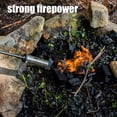 thumbnail image 2 of M Buder Outdoor Weed Torch Wood Handle Flamethrower 47616 BTU Portable Camping BBQ Blowtorch with Adjustable Flame for Picnic Cooking and Welding, 2 of 5
