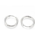 thumbnail image 2 of 5 Pairs 202 Stainless Steel Hoop Earrings Set for Women Men 316 Stainless Steel Tiny Cartilage Hoop Earrings for Multiple Piercing Jewelry Gift 18-19mm, 2 of 3