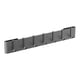 thumbnail image 1 of Zapatero para armario gris multifuncional de pared, organizador minimalista y portacuchillos con adhesivo sin clavos, 12 ml, estante de almacenamiento sencillo., 1 of 4
