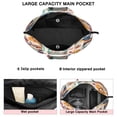 thumbnail image 3 of Colorful Mexican Elements Travel Tote Bags for Women Carry On,Large Weekender Bags for Women Travel,Multi Functional Duffle Bag for Work,Shopping,Sports, 3 of 5
