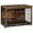 Rustic Brown, variant on 32.5" Crate Furniture, Indoor Cage Side End Table, L Pet Kennel for Large and Medium Dogs up to 45 lb with Multi-Purpose Removable Tray, Double-Door Pet House, Rustic Brown