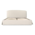 thumbnail image 2 of Moe's Home Collection Joan Fabric Queen Storage in Cream White, 2 of 6