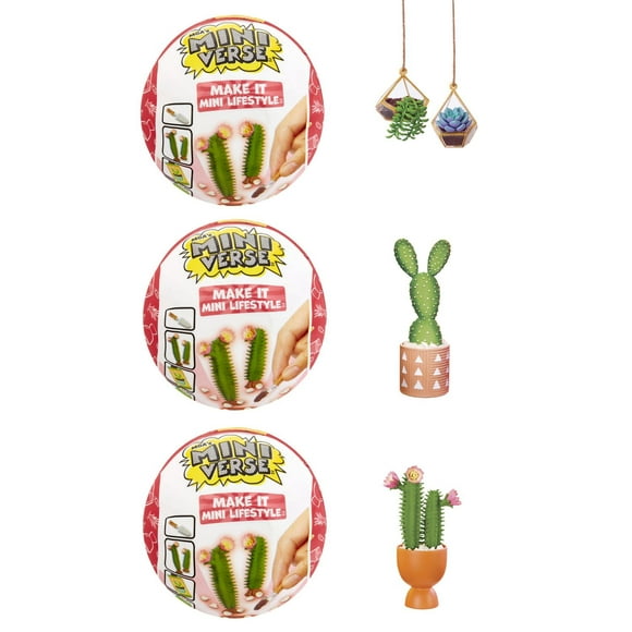 MGA's Miniverse- Make It Mini Plant Nursery Pack