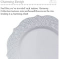 thumbnail image 4 of HEAVY DUTY PLASTIC PLATES | 20 Dessert Plates | White | 7.5, 4 of 4