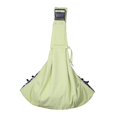 thumbnail image 3 of Cómodo bolso de la del animal doméstico Span Bag Mochila Bolsa Manos libres Perro Transportín Cinturón Tote Llevar para perros medianos Verde Yinane Portador de animales, 3 of 5