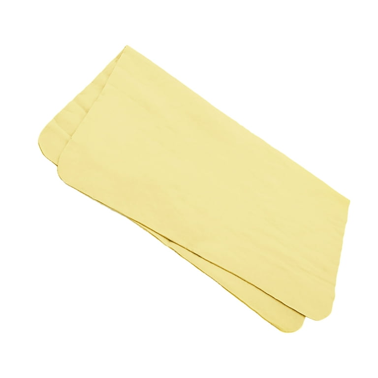 Aetomce Car Drying Towel - 26 inch x 17 inch Chamois Cloth for Car - Original Shammy Towel for Car Yellow Car Wash Towel with Mould Proof and Packaging Barrel