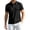 Black-A053BB, variant on Hearthz Mens Big and Tall Polo Shirts Purple Quick Dry Mens Short Sleeve Shirt Moisture Wicking Athletic Workout Mens Golf Polos