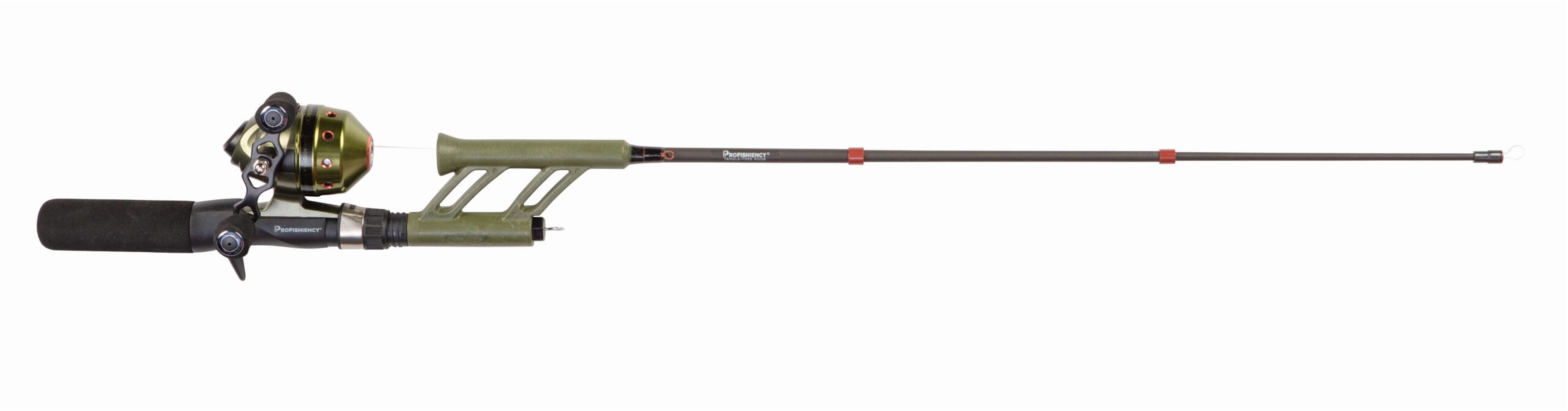 Profishiency Deluxe Pocket Spincast Combo Travel Kit with Telescopic Rod