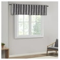 thumbnail image 5 of Faux Silk Embroidered Window Valance Grey 50x18" Grey + Polyester, 5 of 8