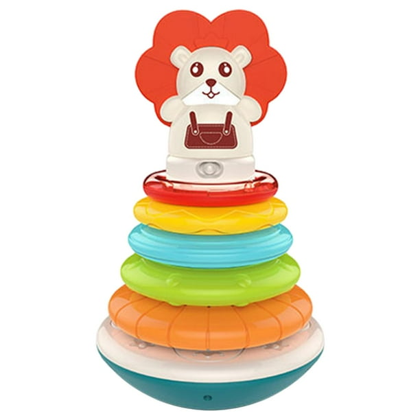 Musical stacking hot sale rings toy