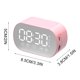 thumbnail image 3 of Altavoz Bluetooth inalámbrico RRCSS con radio FM, mini reloj despertador portátil con tarjeta y sonido, ajustes para todos los teléfonos, decoración del hogar, regalos para niños, 3 of 7
