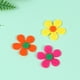 thumbnail image 4 of 100 flores de 2,8 cm hechas a mano, de tela no tejida, de cinco pétalos, de fieltro, con forma de flor, adornos de ciruela, suministros de tela para manualidades (color aleatorio)., 4 of 5