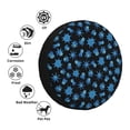 thumbnail image 4 of Pofeuu Blue Octopus Print Spare Tire Wheel Cover for Car Truck SUV Camper Universal Fit Spare Tire Cover RV Spare Tire Covers-17 inch, 4 of 6