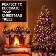 thumbnail image 2 of Christmas Sale! LED Christmas Lights String 100 Light 10 Meters Gardon Yard Home Xmas Tree Decoration Battery Powered Magic Fairy Tale Lighting, 2 of 6