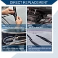 thumbnail image 4 of Motor de limpiaparabris Unique Bargains No.54523631 para Renault Clio III Hatchback 2005-2014 / Motor de limpiaparabris delantero / 1Pcs, 4 of 7