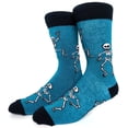 thumbnail image 1 of 2024 NEW 34 Style Halloween Socks Pumpkin Bat Skeleton Cotton Crew Socks Happy Funny Men Socks JIANGLANG, 1 of 1