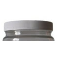 thumbnail image 2 of Pack of 12 (8oz) Plastic Wide Mouth Jars with Fresh Seal leak Proof Screw Lid, 2 of 3