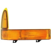 Right Passenger Side Turn Signal Assembly - Amber Lens - Compatible with 1999 - 2001 Ford F-250 Super Duty 2000