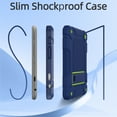 thumbnail image 3 of BMOUO Case for All-New Amazon Fire HD 8 & HD 8 Plus Tablet (Only 12th Gen,2024/2022), Layer Duty Shockproof Rugged Case with Kickstand, Blue+Green, 3 of 7