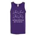 thumbnail image 2 of Half Hood Half Holy Pray With Me Mens Graphic Tank Top, Purple, 2XL, 2 of 3