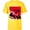 Yellow, variant on Disney Racing Birthday Girl Mickey Mouse Race Car Party - Short Sleeve T-Shirt for Kids - Customized-White