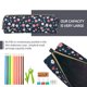 thumbnail image 5 of Fotbe Cherry Blossoms Estuche para Lápices de Cuero con Estampado, Estuche con Cremallera Resistente, Organizador Compacto y Elegante para Papelería, 5 of 7