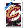 thumbnail image 3 of NBA Cleveland Cavaliers - Maximalist Logo 23 Wall Poster, 14.725" x 22.375" Framed, 3 of 5