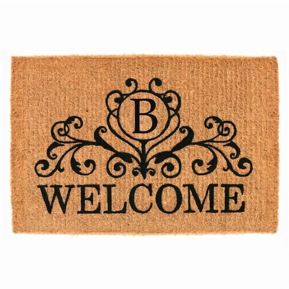 Calloway Mills Kingston Welcome Outdoor Doormat 18" x 30" x 1.5" (Letter B)