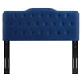 thumbnail image 2 of Modway Sophia Tufted Performance Velvet Twin Headboard in Navy, 2 of 10