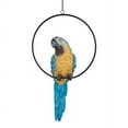 thumbnail image 3 of Design Toscano Polly in Paradise Parrot on Ring Perch: Large, 3 of 4