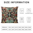 thumbnail image 5 of Nawypu Antique Heriz Persian Carpet Print Decorative Throw Pillow Cover Square Pillowcase Soft Velvet Pillow Case Home Decor for Living Room Couch Sofa Car Cushion Cover, 5 of 5