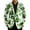 Mint Green, variant on Nokdvo Men's Mardi Gras Jackets Corduroy Button Down Jacket Carnival Printed Lapel Dress Blazer with Pockets Regular Fit Carnival Party Vacation Casual Colthes,Fluorescent Green XL
