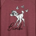 thumbnail image 3 of Bambi - Bambi Sketch Art - Women's Lightweight French Terry Long Sleeve Shirt, 3 of 5