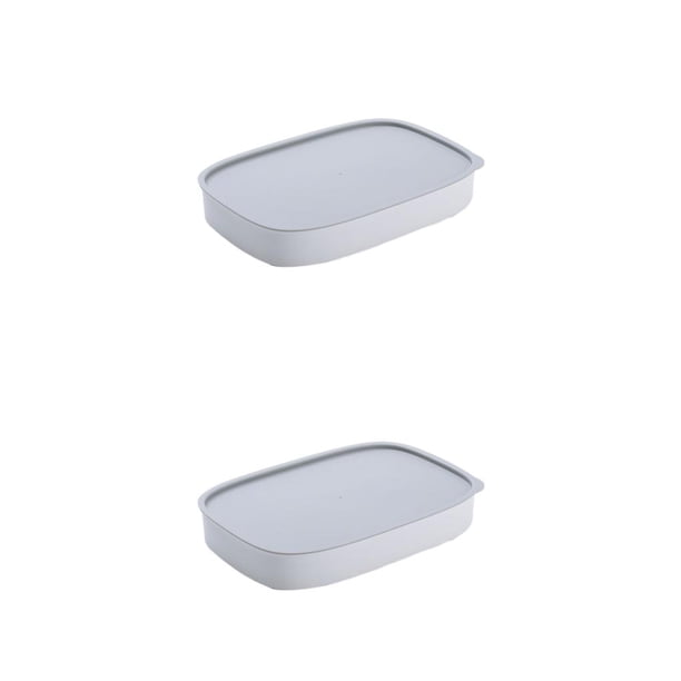 Toystoory Recipiente de plástico portátil para alimentos, ligero y elegante, para organizar la cocina, ligero y sin esfuerzo Type2 NO2