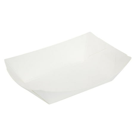 

Bio Tek White Paper Boat - 3 x 2 x 1 - 50 count box