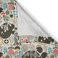 thumbnail image 4 of Ambesonne Art Window Valance, Birds Flowers Shapes, 54" X 18", Multicolor, 4 of 5