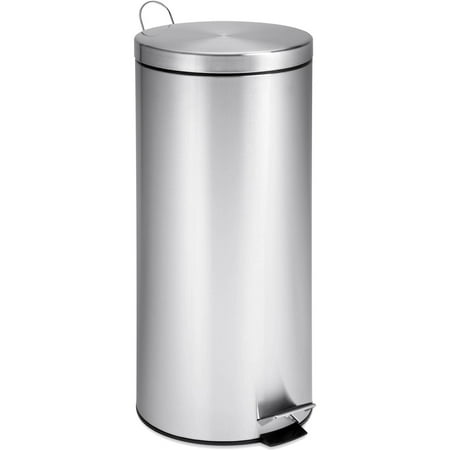 Honey Can Do 30-Liter Round Stainless Steel Can with Bucket