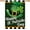 Multicolor, variant on Happy St Patricks Day Garden Flag 12x18 Inch Burlap Double Sided Green Lucky Shamrock/Hat Sign Seasonal Small Flag Outdoor Decorations DF188