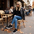 thumbnail image 5 of Cushionaire Hart Womens Casual Shoes with Dual Zippers- Lightweight Hidden Wedge Fashion Sneakers for Women, 5 of 18