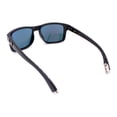 thumbnail image 4 of Locs Color Mirror Sport Rectangle Horn Rim Gangster Sunglasses Fuchsia Mirror, 4 of 4