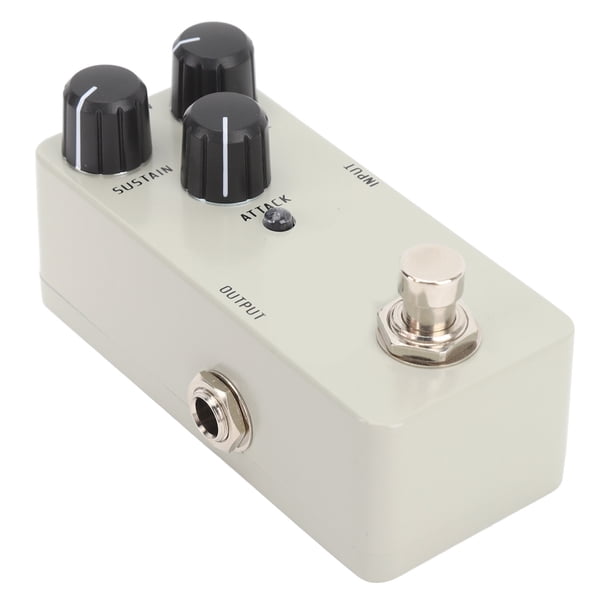Mini Pedal Compresor De Guitarra Eléctrica, Pedal Compresor Ajustable Más Amplio DC 9V Evita La Fricción Para Conciertos Laterales