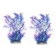 thumbnail image 1 of Plante Artificielle En Plastique Violet-bleu Deco Pour Aquarium Afortunado Sencillez, 1 of 5