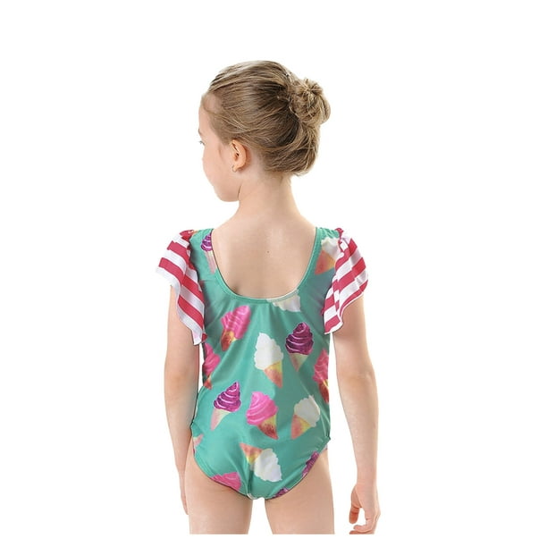 TIMIFIS Toddler Baby Girls Onepiece Swimsuit Infant Girl Ruffle