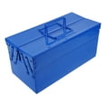 thumbnail image 4 of Raindrops 1Pcs Multifunctional Tool Holder Iron Tool Storage Box Blue Double-layer Design For Home Use 34.0*16.3*16.3in, 4 of 8