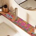 thumbnail image 2 of Yayeee Faucet Mat for Kitchen Sink 30" Diatomite Long Splash Guard Pad, Art City, 2 of 7