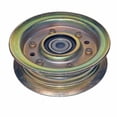 thumbnail image 2 of Original Craftsman, Poulan, Husqvarna Flat Idler Pulley Part Number 173438, 131494, 2 of 2