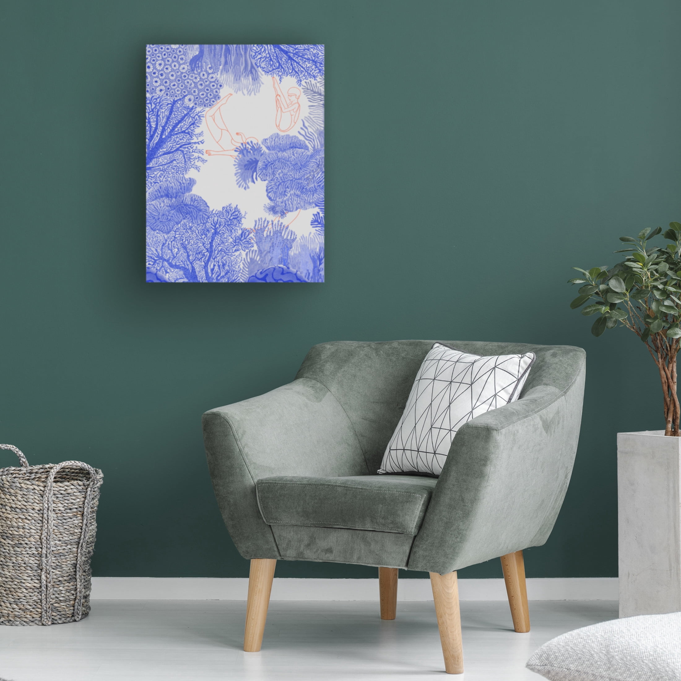 Trademark Fine Art Jota de jai Underwater Canvas Wall Art