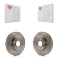 thumbnail image 1 of CMX Front Disc Brake Rotors Pair for Car 2006-2014 Honda Ridgeline K8-100400, 1 of 8