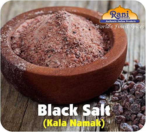 Rani Black Salt Powder (Kala Namak) Mineral 400oz (25lbs) 11.36kg Bulk Box ~ Unrefined, Pure and Natural | Vegan | Gluten Friendly | NON-GMO | Indian Origin | Perfect for Tofu Scramble