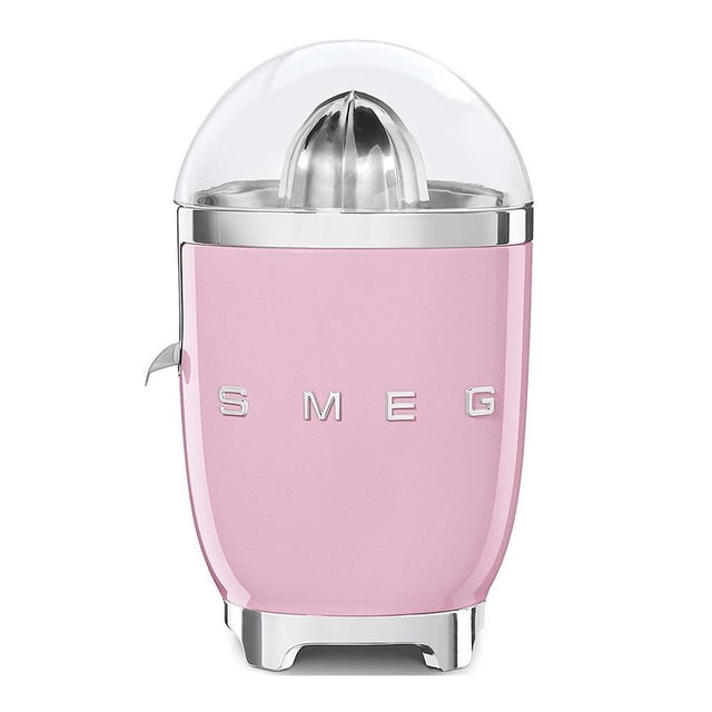 Exprimidor de Citricos Smeg con Boquilla Antigoteo Rosa
